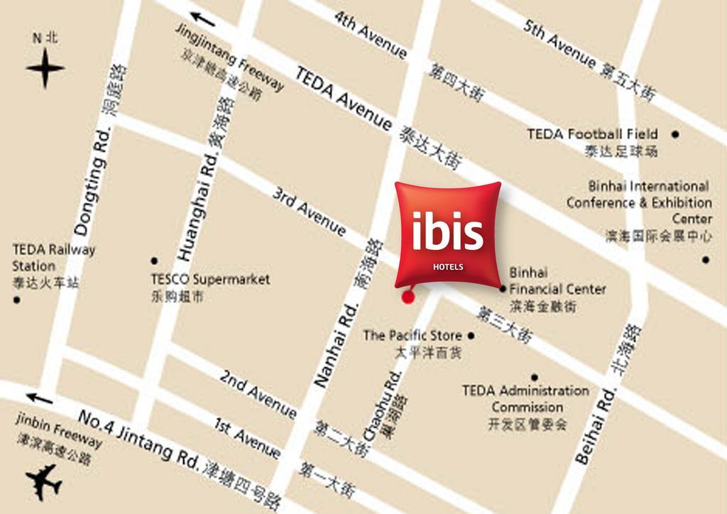 Ibis Tianjin Teda Hotel Exterior photo